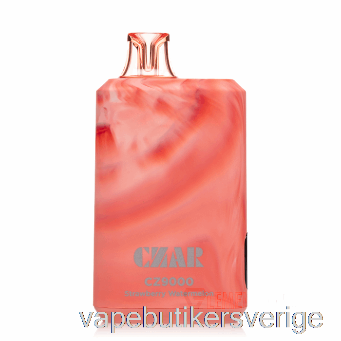 Vape Sverige Czar Cz9000 Engångsjordgubbsvattenmelon